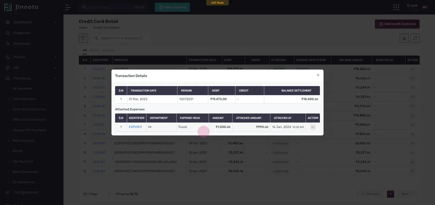 This concludes our guide on using the credit card settlements feature on Finnoto. It's our hope that you find this featu