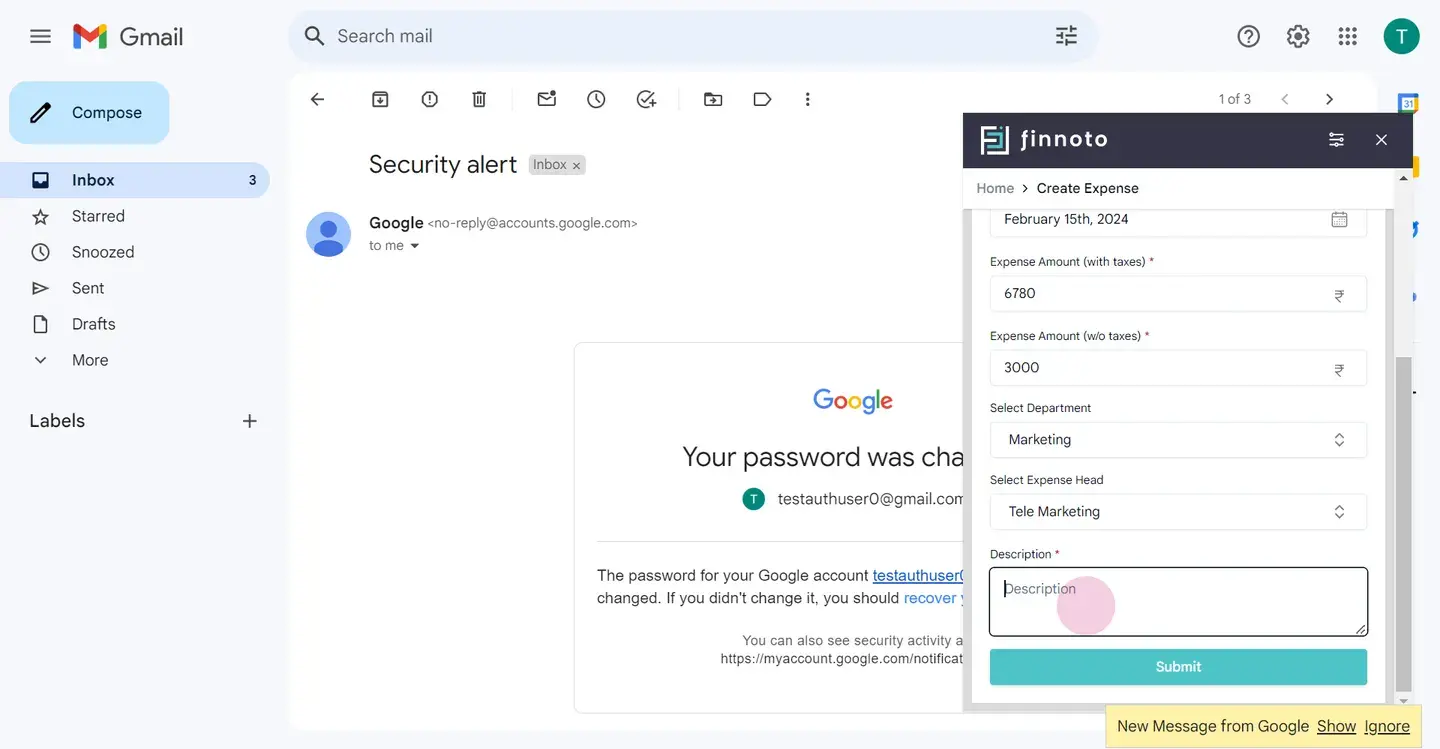 Finnoto Chrome extension