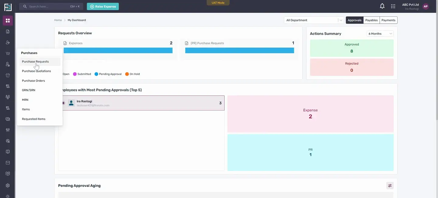 Start by recalling our previous discussion on creating a purchase request and generating a PO from it.