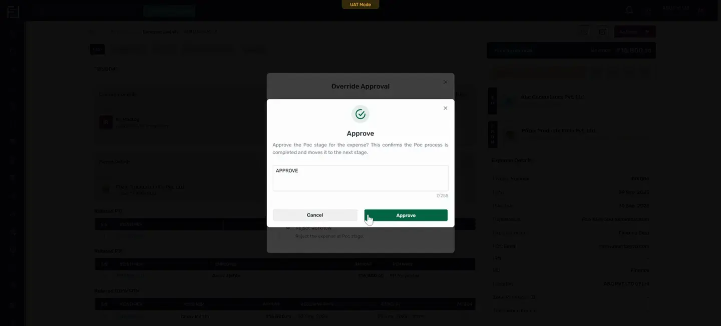 Proceed to payment and select the mode of payment